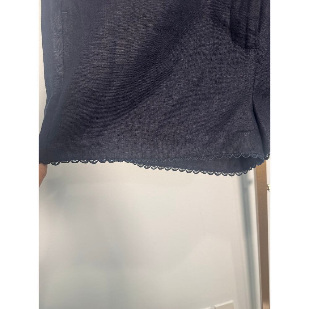 Reiss | Raffia Linen Shorts - Picture 6 of 11